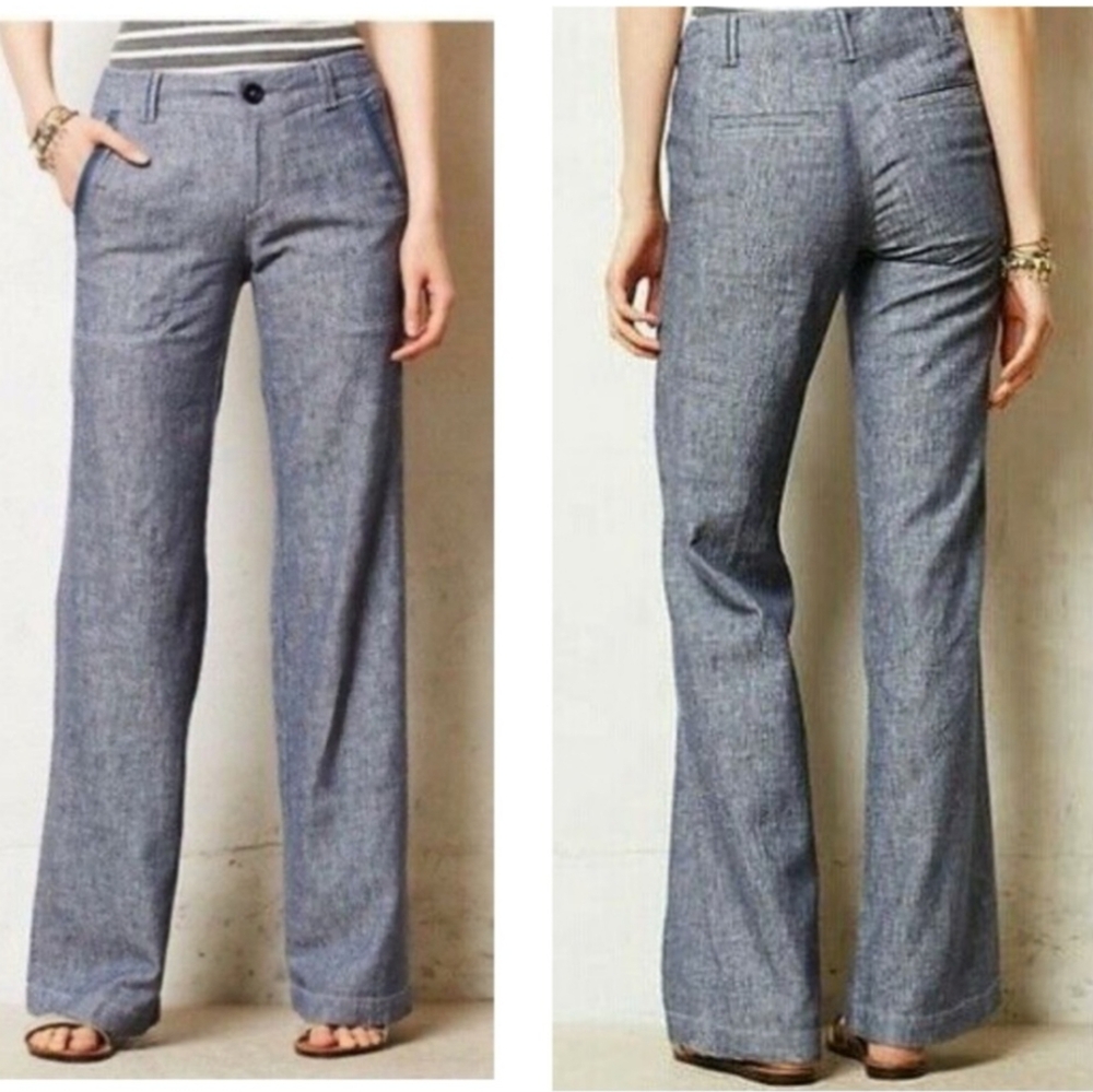 Pilcro and the Letterpress Wide Leg Pants